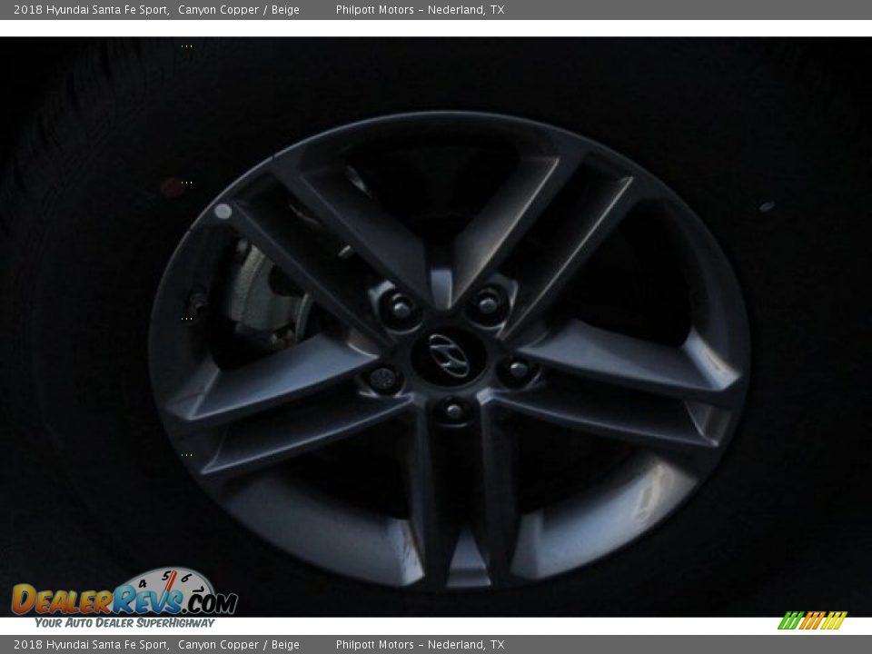 2018 Hyundai Santa Fe Sport Canyon Copper / Beige Photo #11