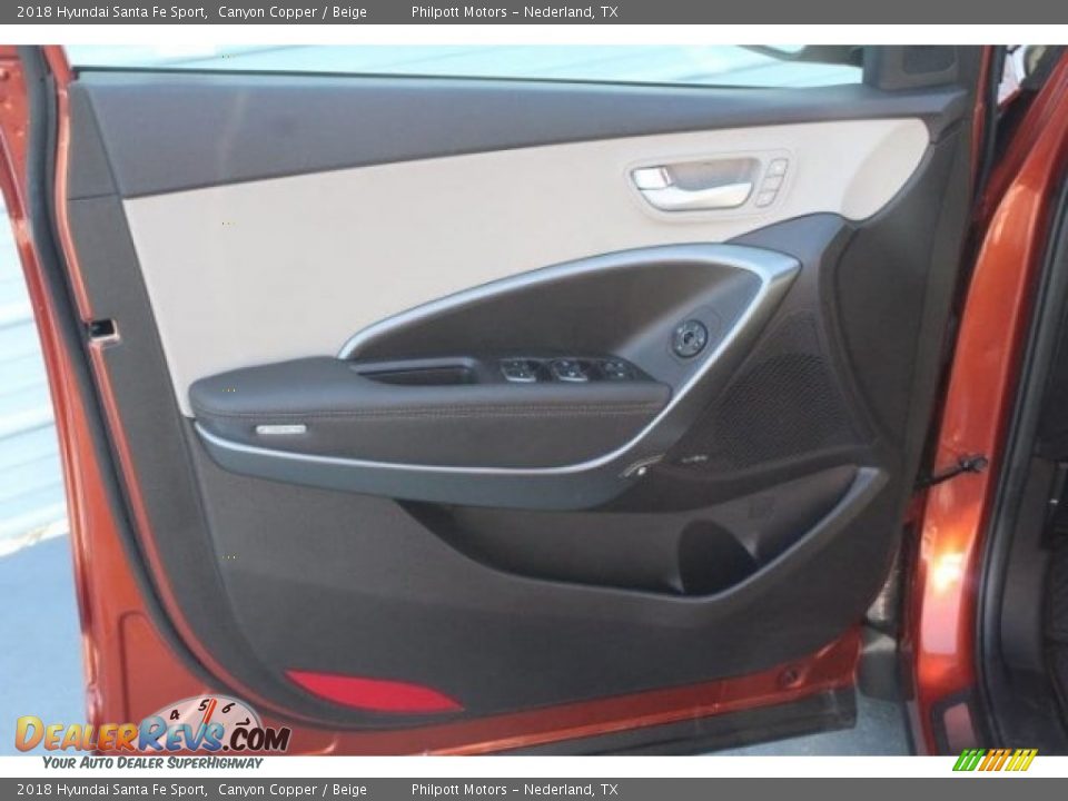 2018 Hyundai Santa Fe Sport Canyon Copper / Beige Photo #12