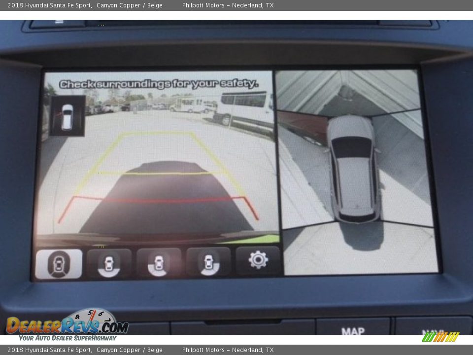 2018 Hyundai Santa Fe Sport Canyon Copper / Beige Photo #16