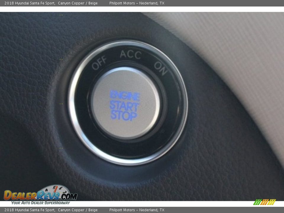 2018 Hyundai Santa Fe Sport Canyon Copper / Beige Photo #18