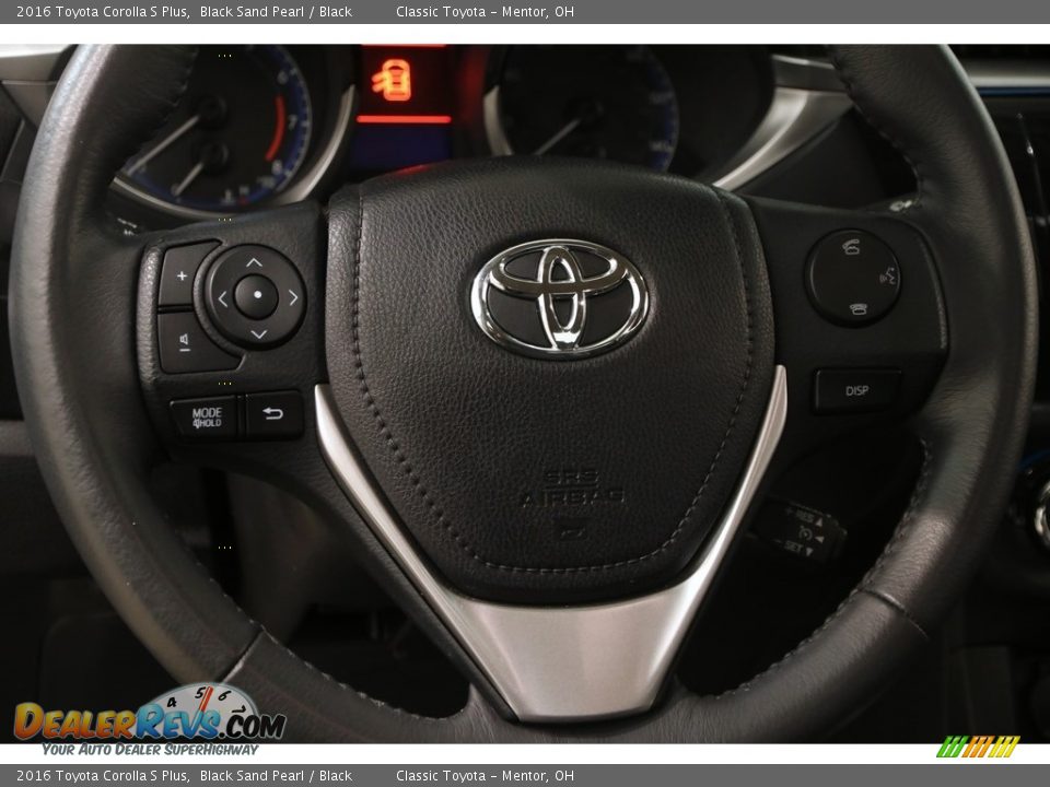 2016 Toyota Corolla S Plus Black Sand Pearl / Black Photo #6
