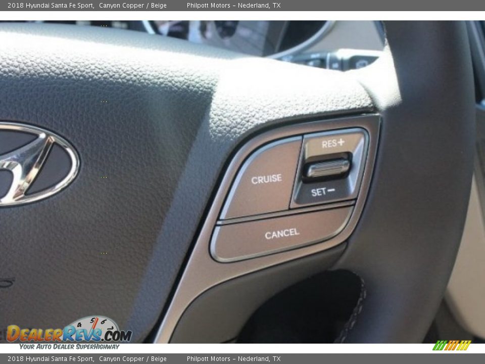 2018 Hyundai Santa Fe Sport Canyon Copper / Beige Photo #21