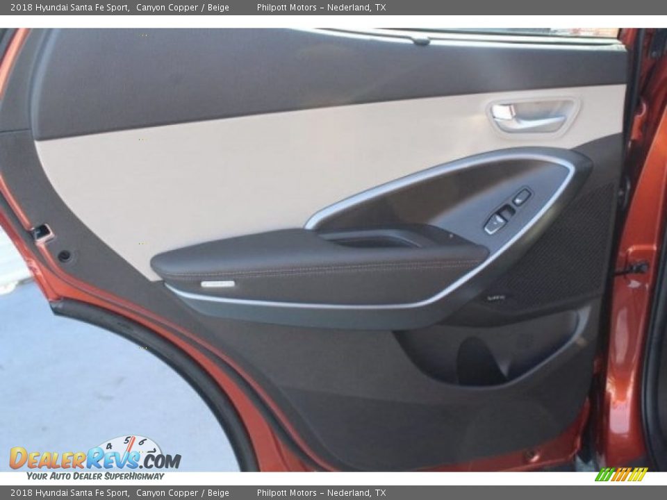2018 Hyundai Santa Fe Sport Canyon Copper / Beige Photo #24