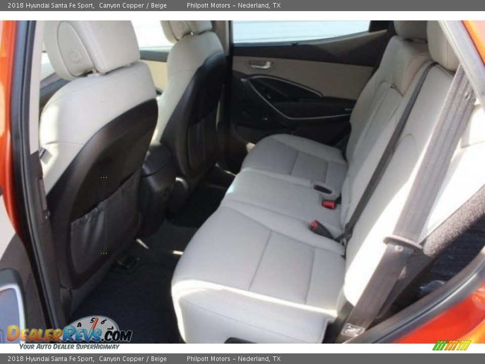 2018 Hyundai Santa Fe Sport Canyon Copper / Beige Photo #25