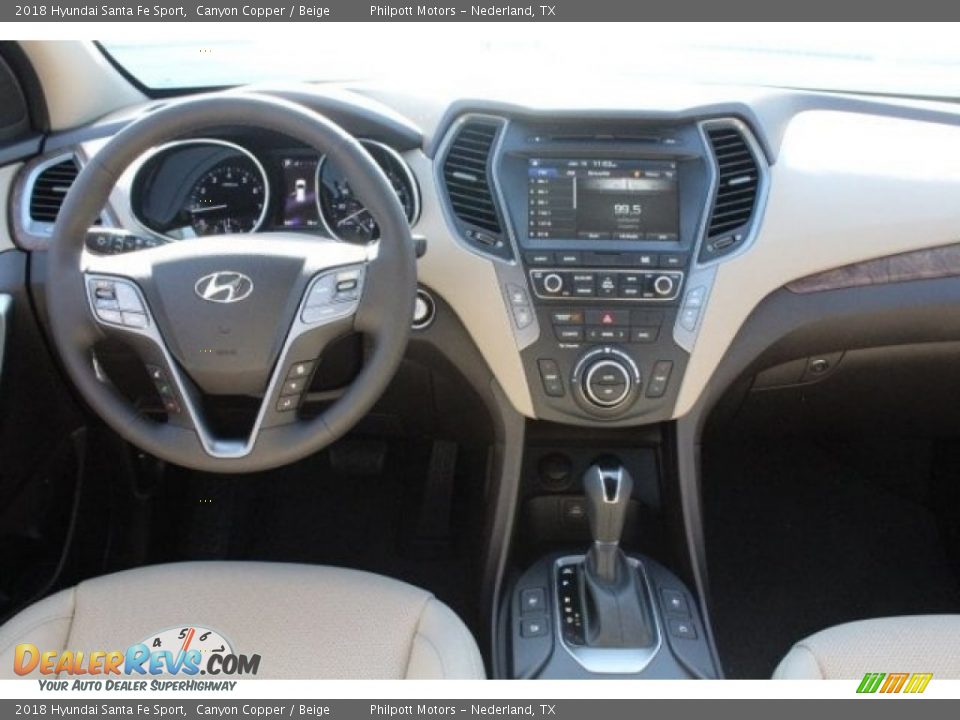 2018 Hyundai Santa Fe Sport Canyon Copper / Beige Photo #26
