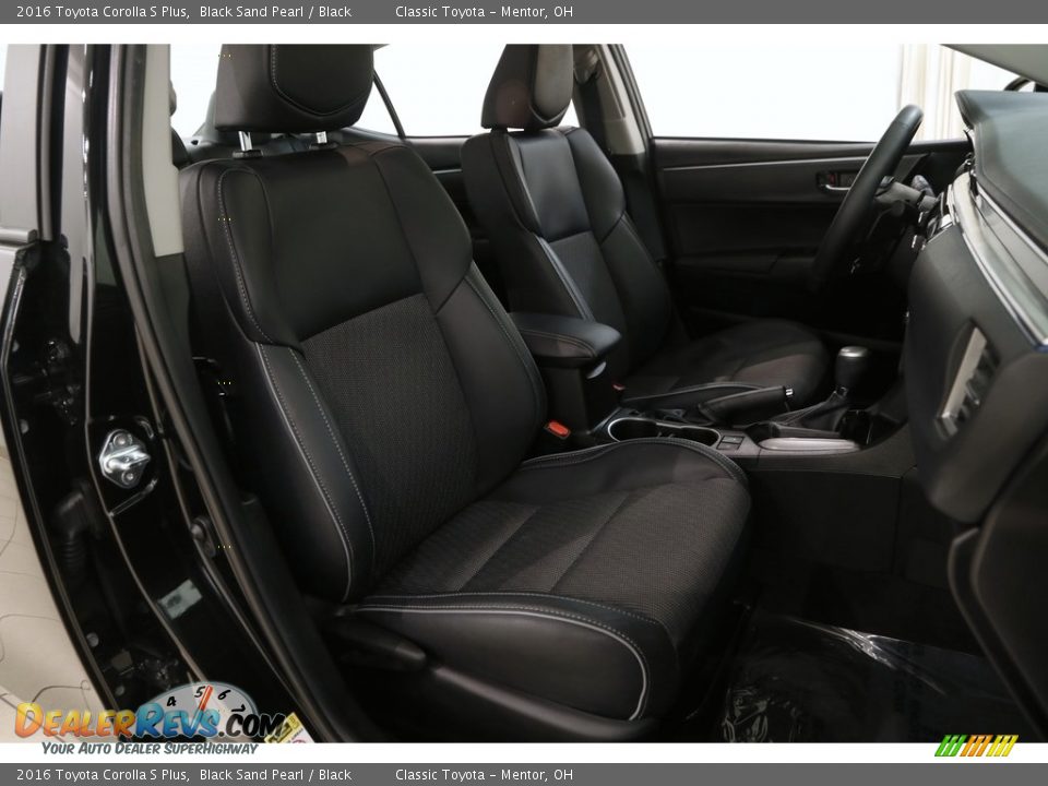2016 Toyota Corolla S Plus Black Sand Pearl / Black Photo #12