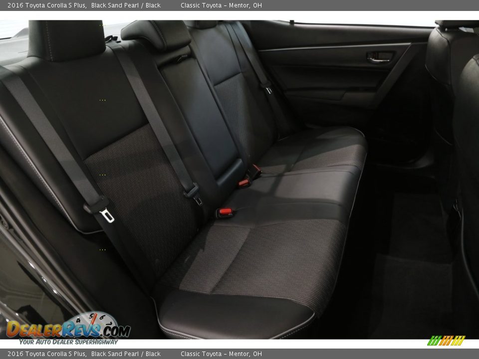 2016 Toyota Corolla S Plus Black Sand Pearl / Black Photo #13
