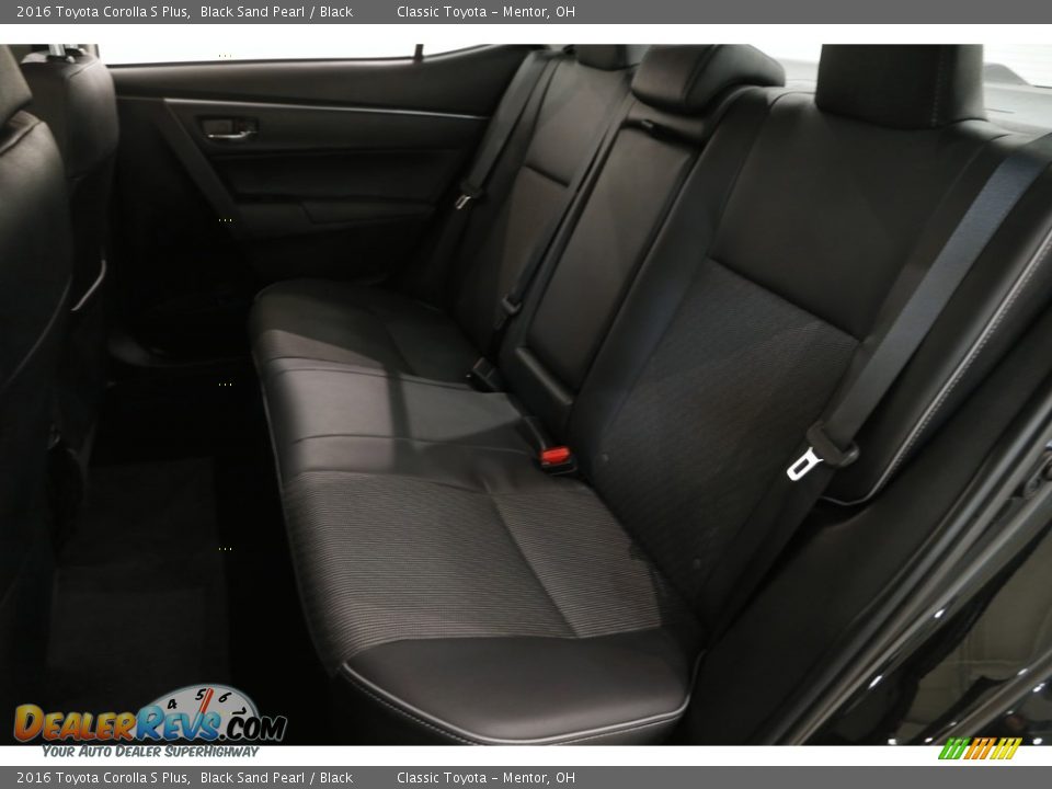 2016 Toyota Corolla S Plus Black Sand Pearl / Black Photo #14