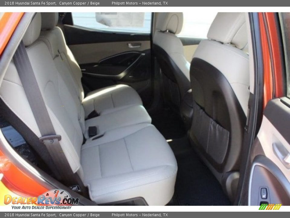 2018 Hyundai Santa Fe Sport Canyon Copper / Beige Photo #31