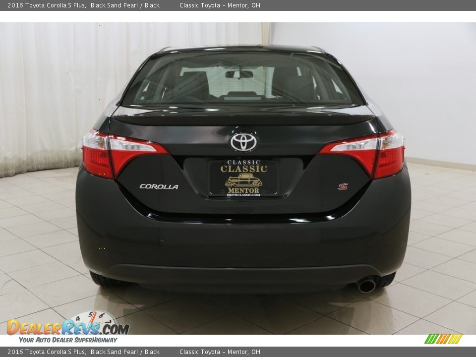2016 Toyota Corolla S Plus Black Sand Pearl / Black Photo #15