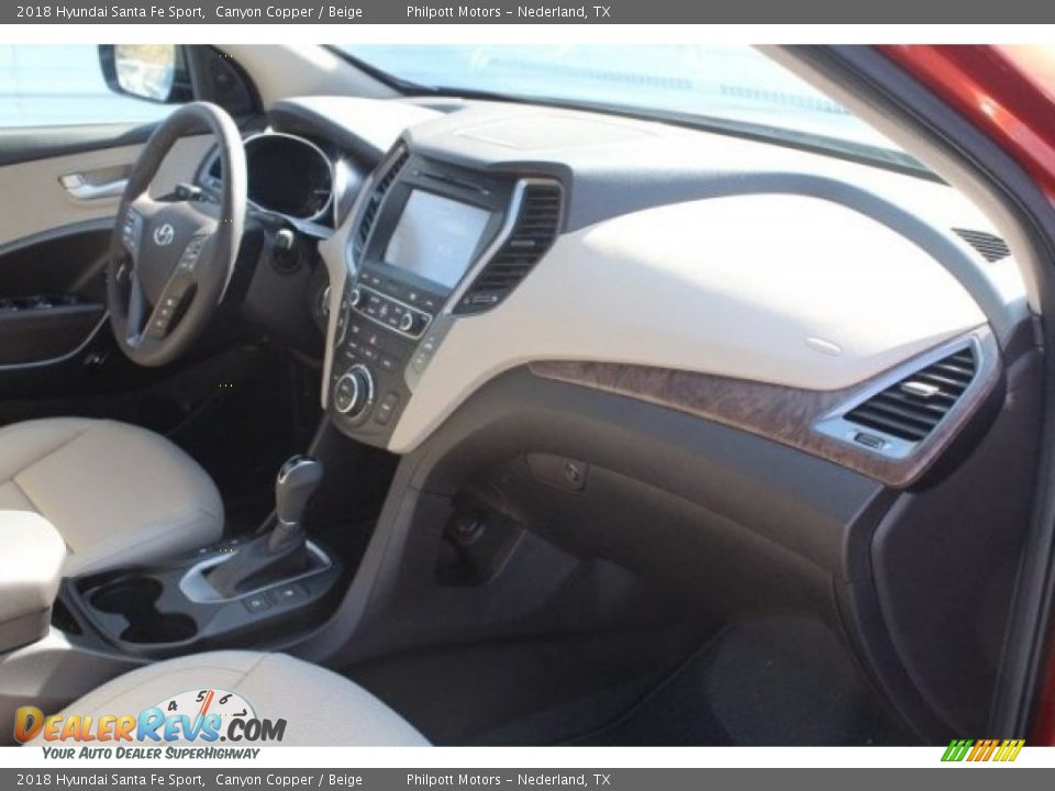 2018 Hyundai Santa Fe Sport Canyon Copper / Beige Photo #33