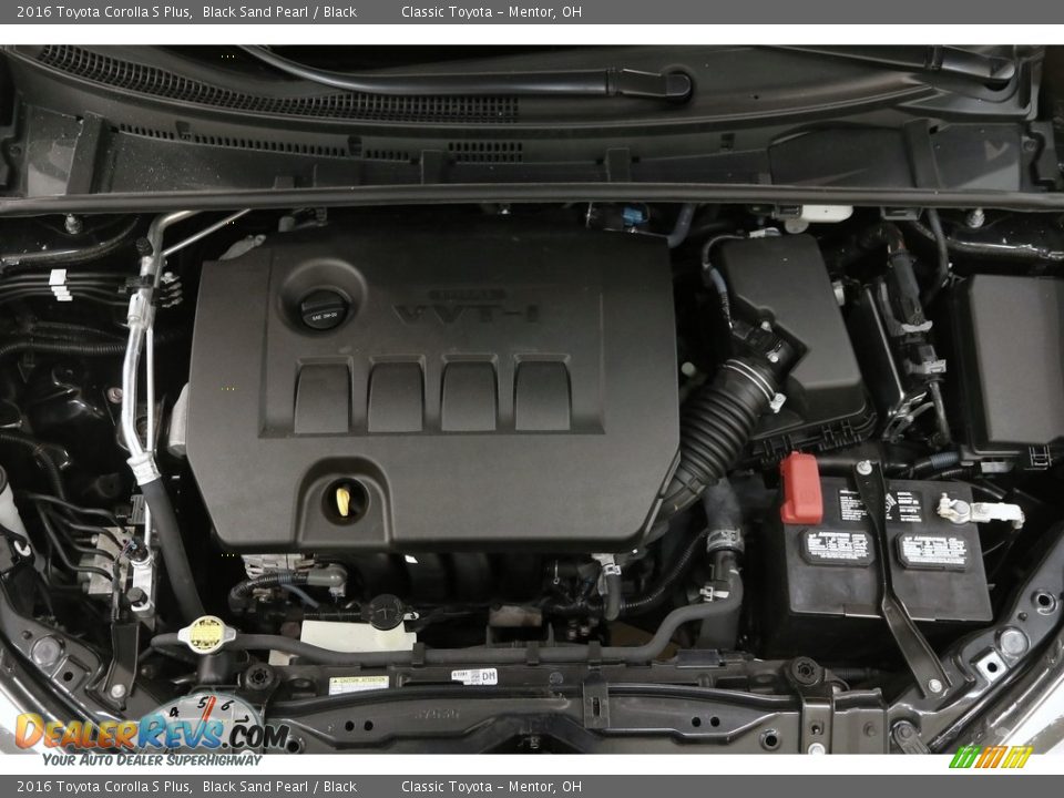 2016 Toyota Corolla S Plus Black Sand Pearl / Black Photo #16