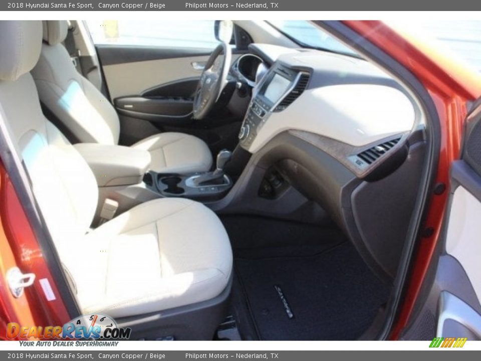 2018 Hyundai Santa Fe Sport Canyon Copper / Beige Photo #34