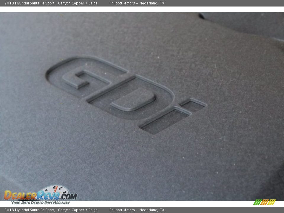2018 Hyundai Santa Fe Sport Canyon Copper / Beige Photo #36