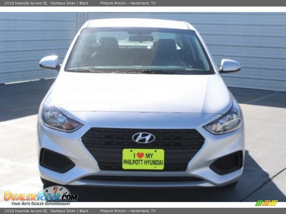 2018 Hyundai Accent SE Olympus Silver / Black Photo #2