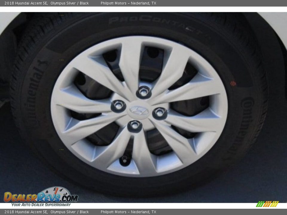 2018 Hyundai Accent SE Olympus Silver / Black Photo #6