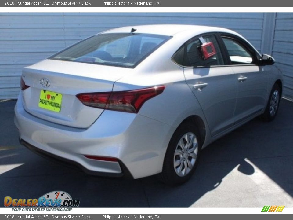 2018 Hyundai Accent SE Olympus Silver / Black Photo #10
