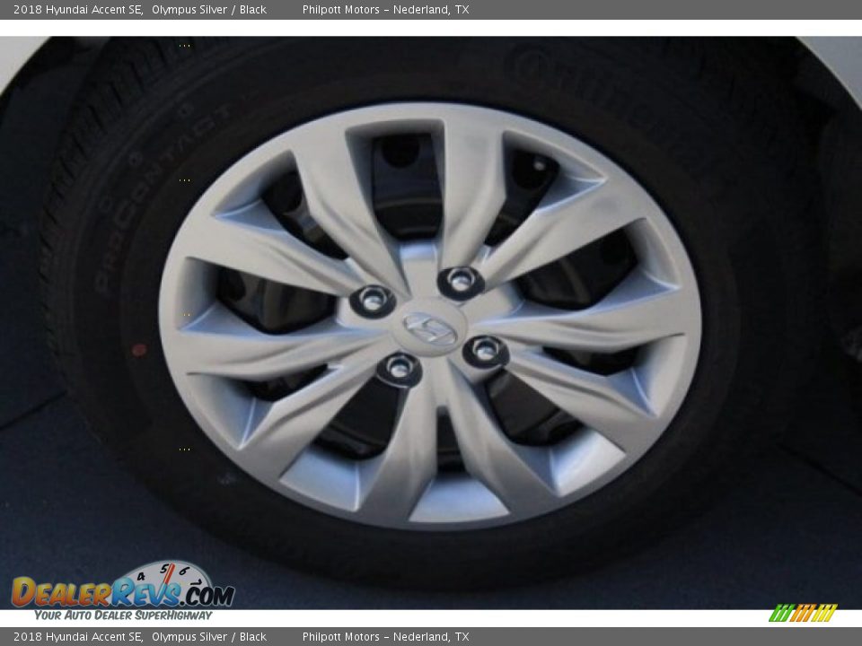 2018 Hyundai Accent SE Olympus Silver / Black Photo #11