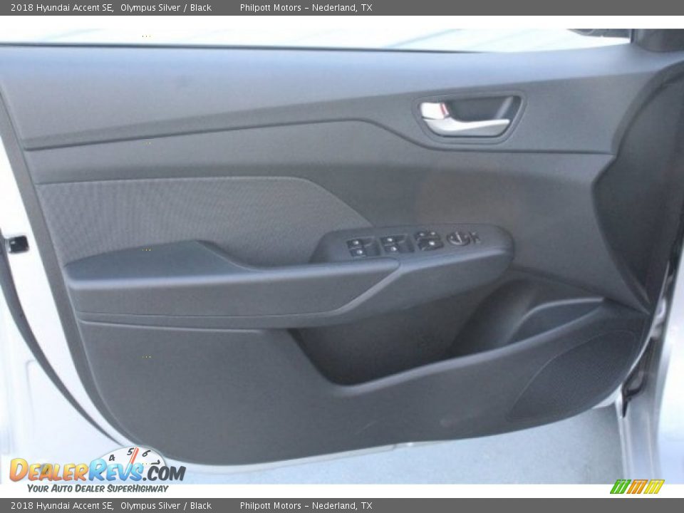 2018 Hyundai Accent SE Olympus Silver / Black Photo #13