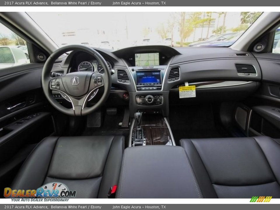 2017 Acura RLX Advance Bellanova White Pearl / Ebony Photo #9