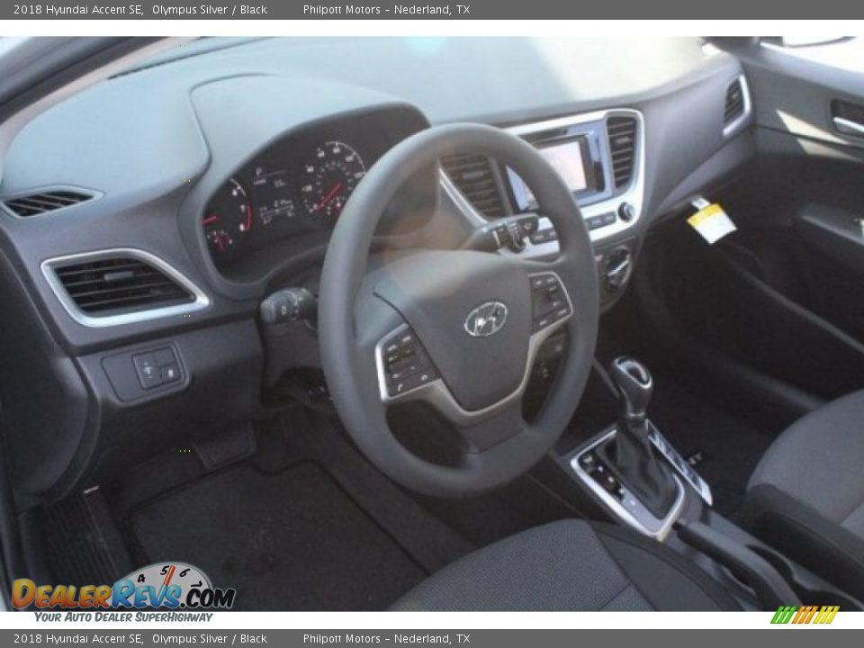 2018 Hyundai Accent SE Olympus Silver / Black Photo #14