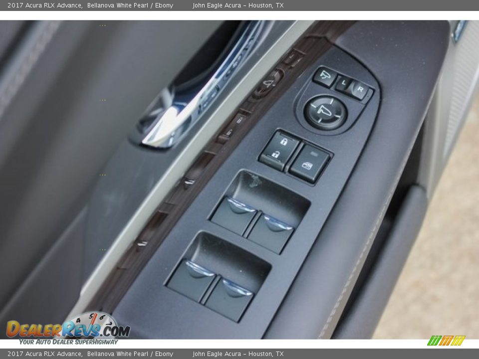 2017 Acura RLX Advance Bellanova White Pearl / Ebony Photo #13