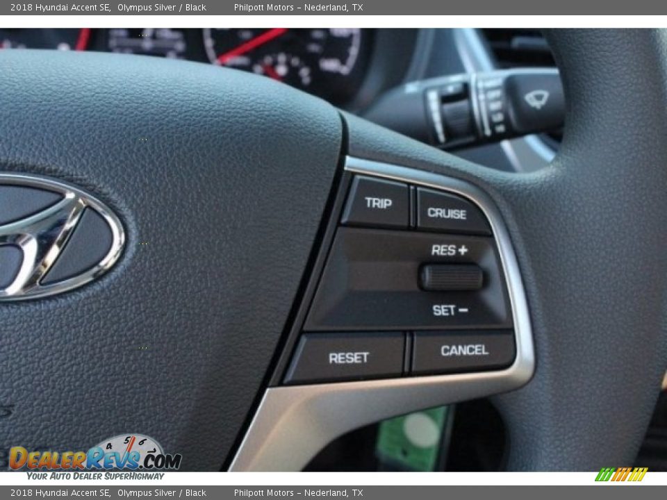 2018 Hyundai Accent SE Olympus Silver / Black Photo #21