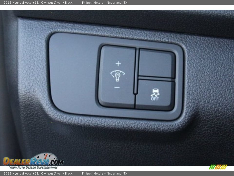 2018 Hyundai Accent SE Olympus Silver / Black Photo #23