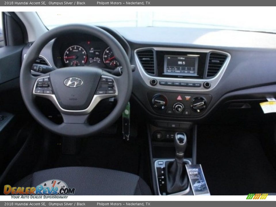 2018 Hyundai Accent SE Olympus Silver / Black Photo #26
