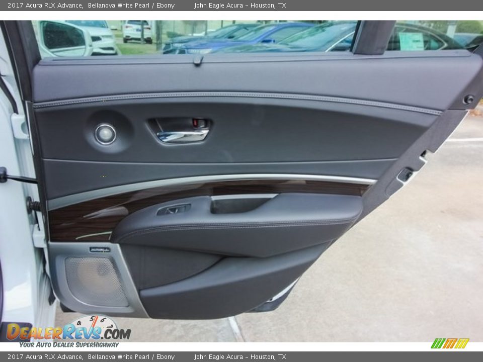 2017 Acura RLX Advance Bellanova White Pearl / Ebony Photo #20