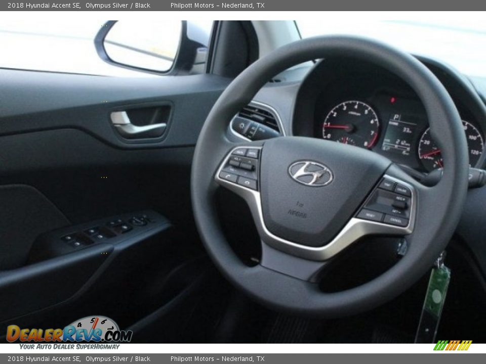 2018 Hyundai Accent SE Olympus Silver / Black Photo #27