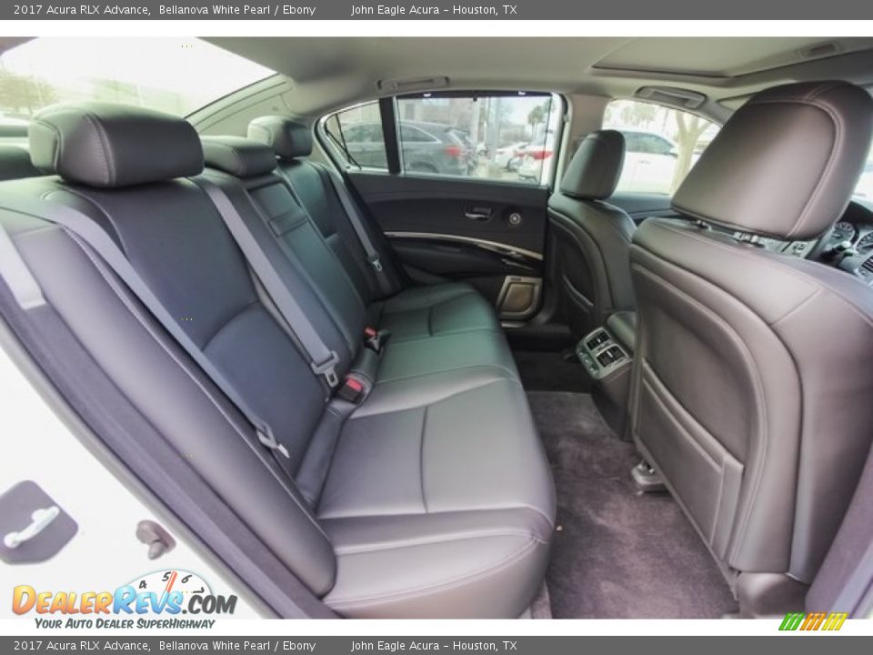 2017 Acura RLX Advance Bellanova White Pearl / Ebony Photo #21