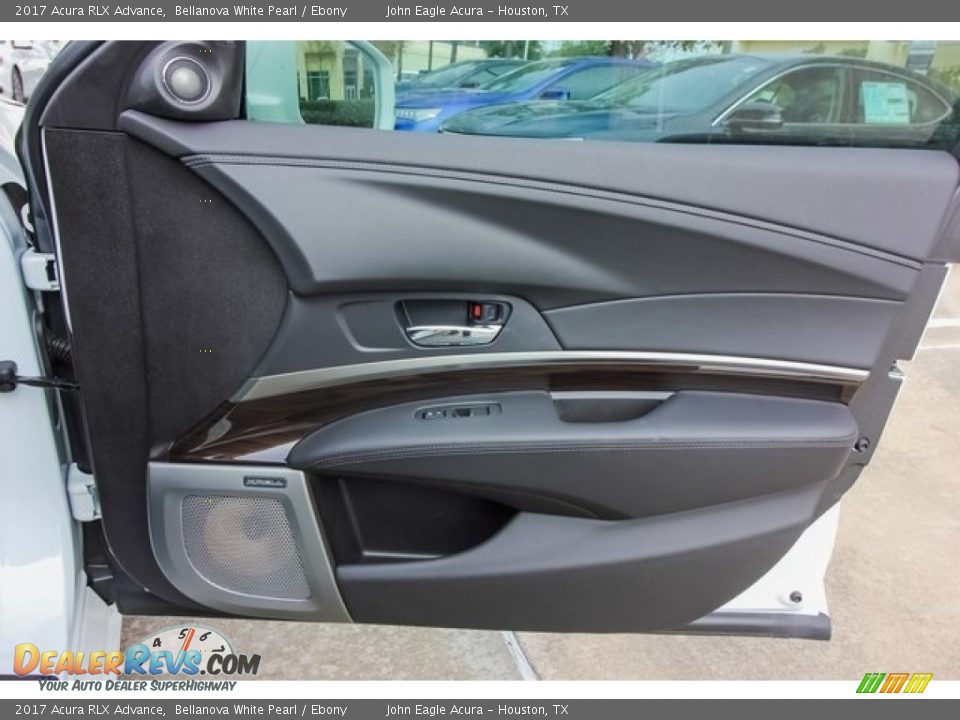2017 Acura RLX Advance Bellanova White Pearl / Ebony Photo #22