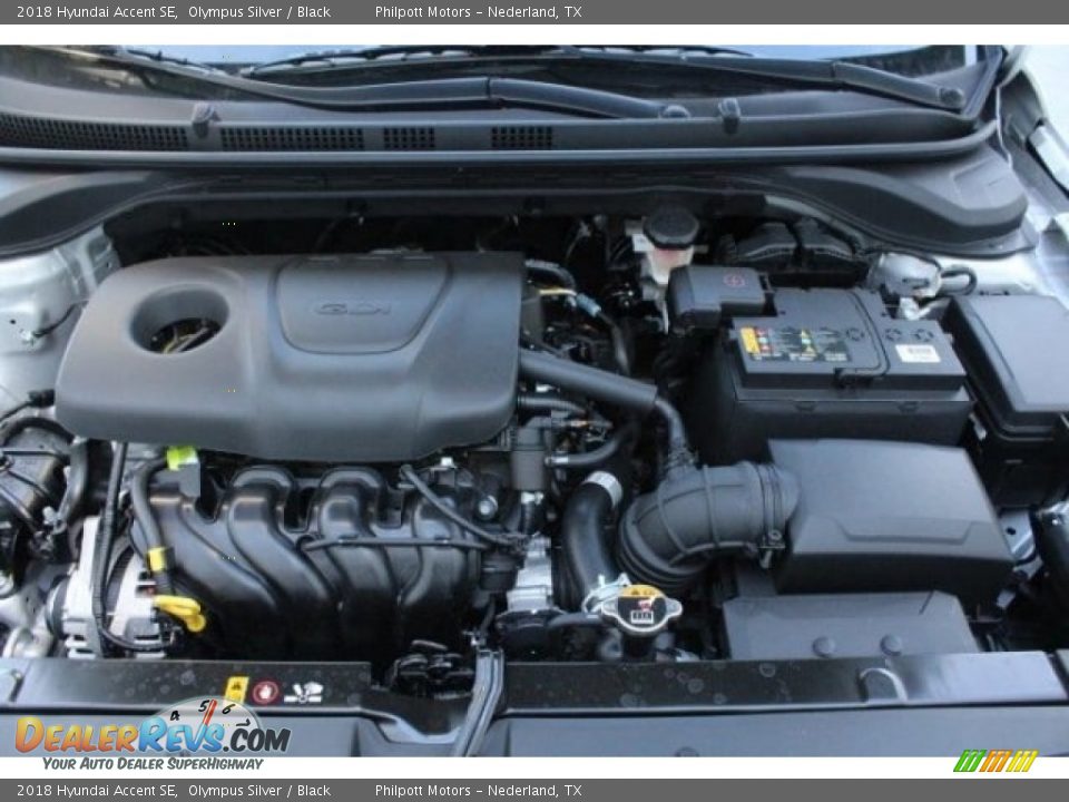 2018 Hyundai Accent SE Olympus Silver / Black Photo #34