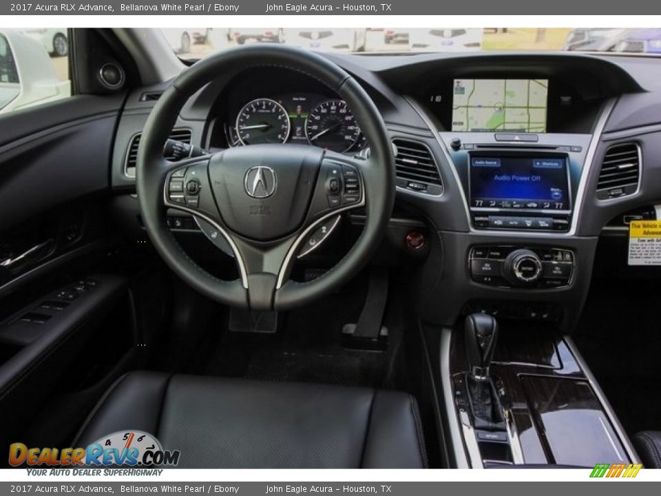 2017 Acura RLX Advance Bellanova White Pearl / Ebony Photo #27