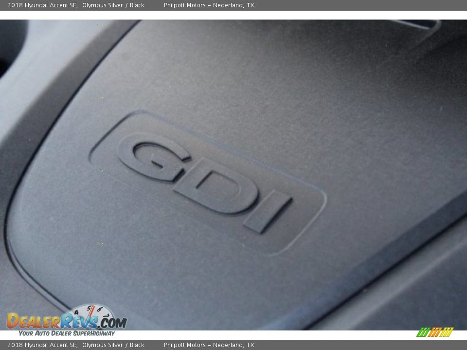2018 Hyundai Accent SE Olympus Silver / Black Photo #35