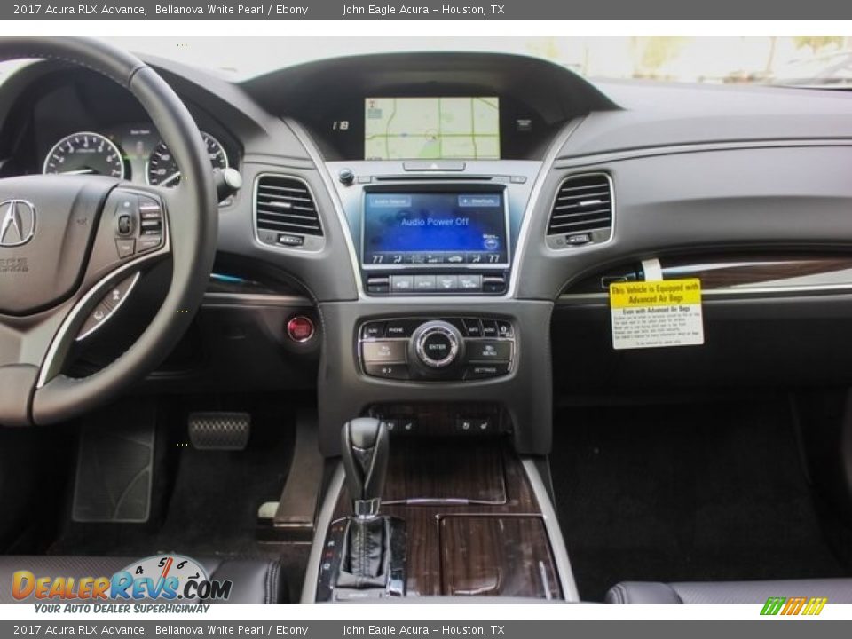 2017 Acura RLX Advance Bellanova White Pearl / Ebony Photo #29