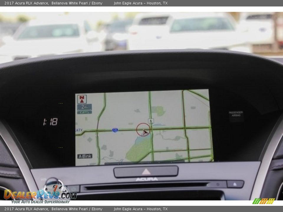2017 Acura RLX Advance Bellanova White Pearl / Ebony Photo #30