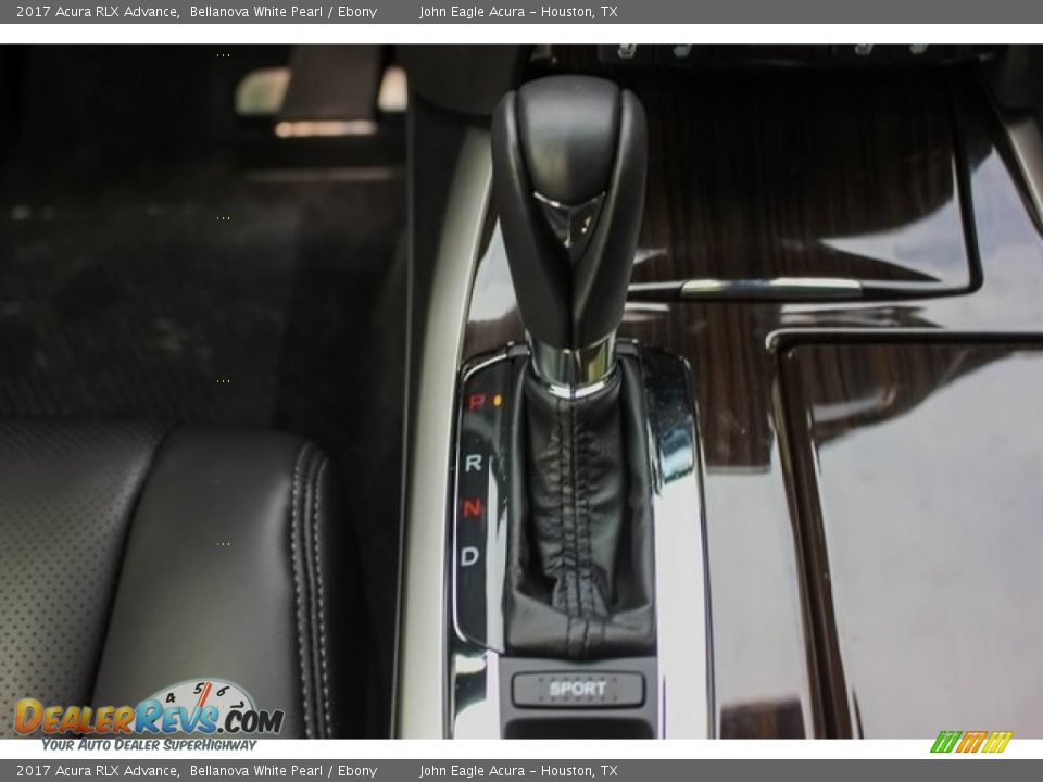 2017 Acura RLX Advance Bellanova White Pearl / Ebony Photo #33