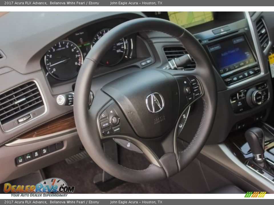 2017 Acura RLX Advance Bellanova White Pearl / Ebony Photo #34