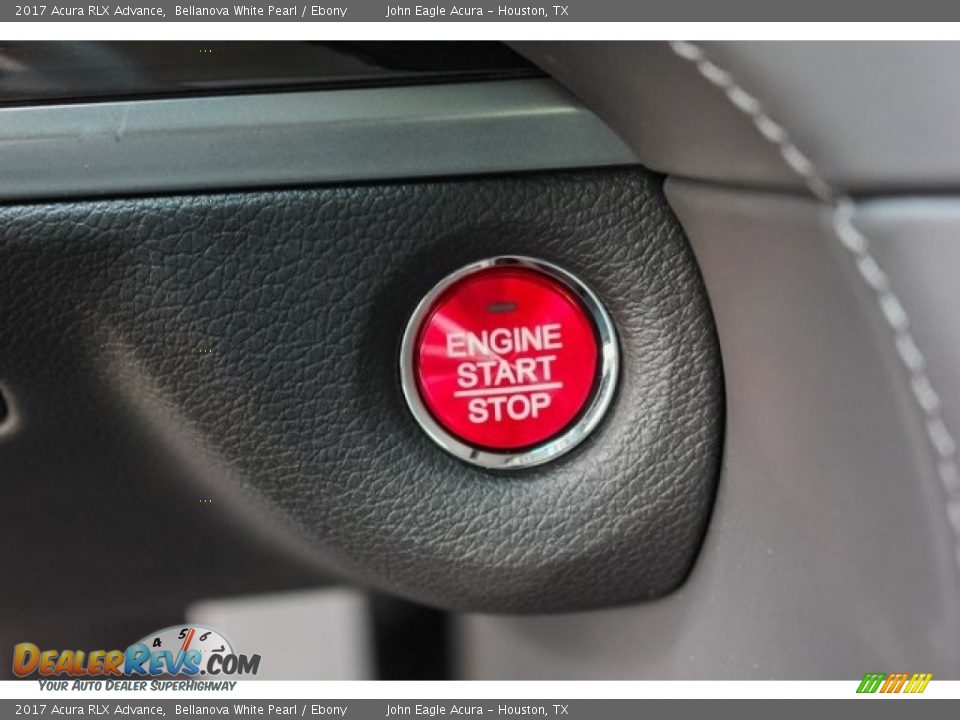 2017 Acura RLX Advance Bellanova White Pearl / Ebony Photo #36