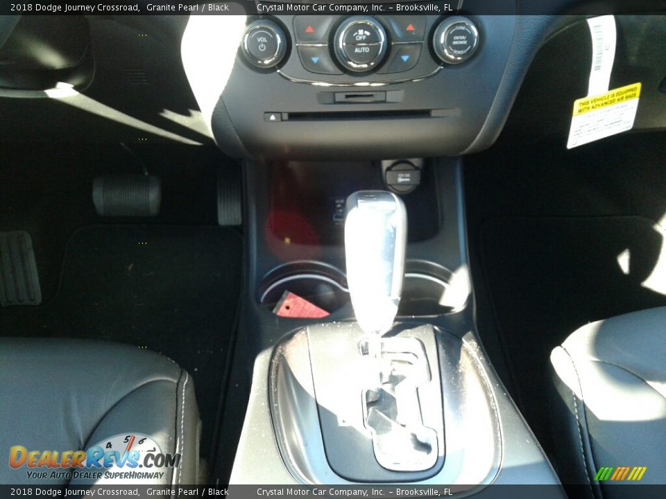 2018 Dodge Journey Crossroad Granite Pearl / Black Photo #16