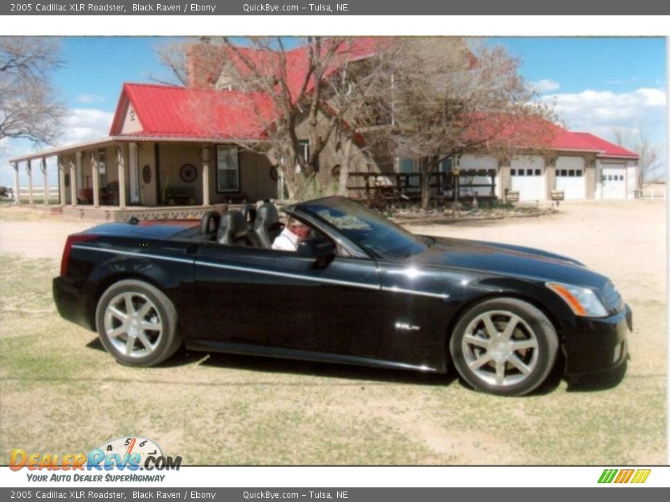 2005 Cadillac XLR Roadster Black Raven / Ebony Photo #2
