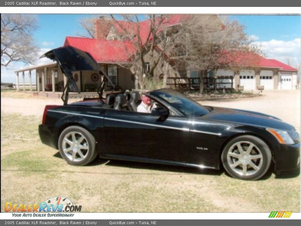 2005 Cadillac XLR Roadster Black Raven / Ebony Photo #3