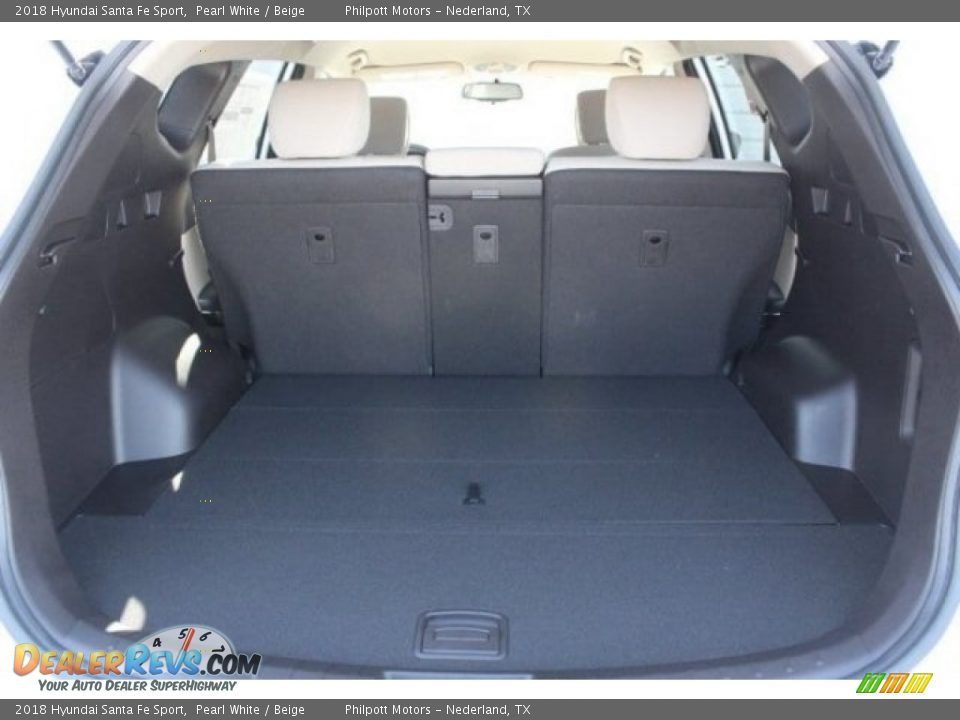 2018 Hyundai Santa Fe Sport Pearl White / Beige Photo #27