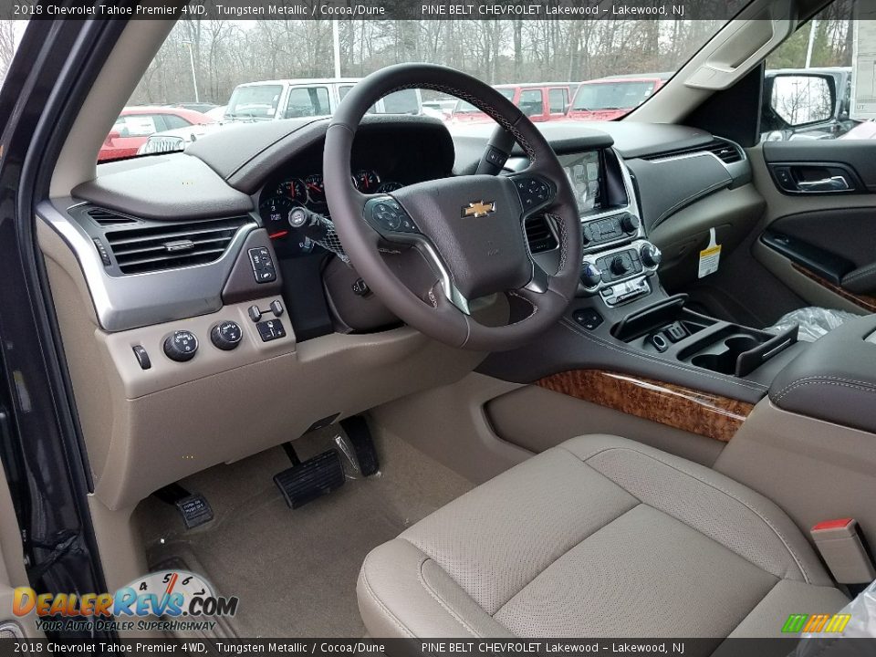 Front Seat of 2018 Chevrolet Tahoe Premier 4WD Photo #5