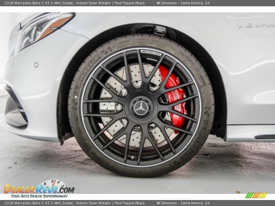 2018 Mercedes-Benz C 63 S AMG Sedan Wheel Photo #8