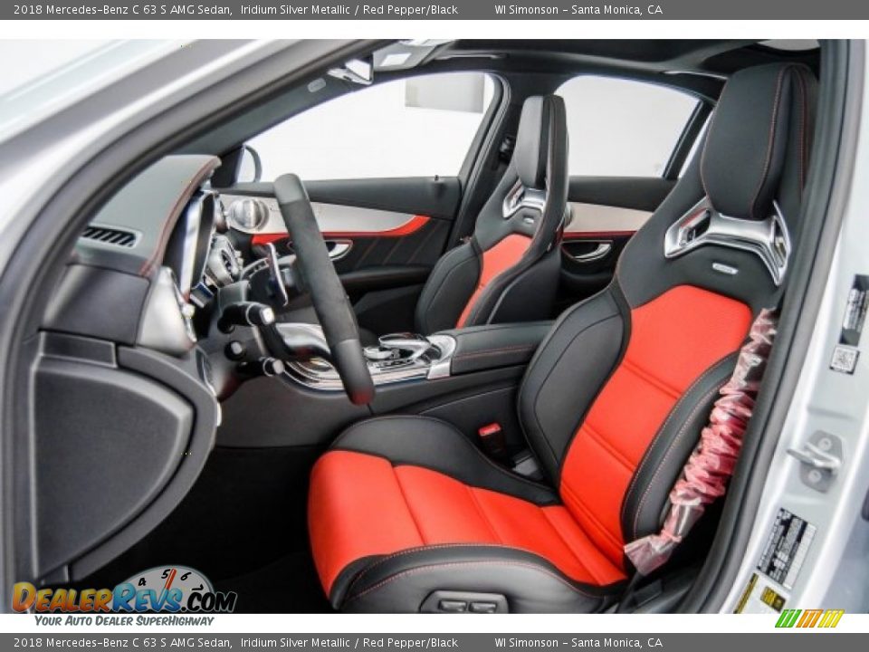 Front Seat of 2018 Mercedes-Benz C 63 S AMG Sedan Photo #17