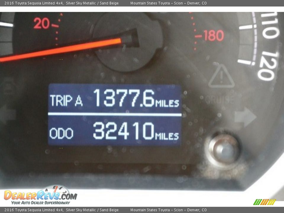 2016 Toyota Sequoia Limited 4x4 Silver Sky Metallic / Sand Beige Photo #31