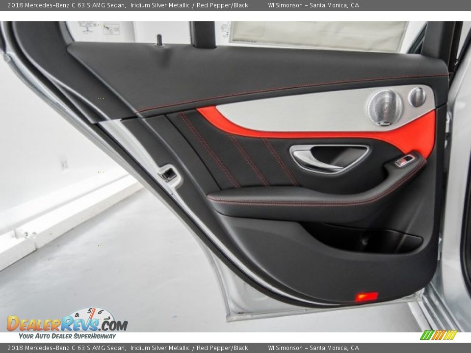Door Panel of 2018 Mercedes-Benz C 63 S AMG Sedan Photo #22